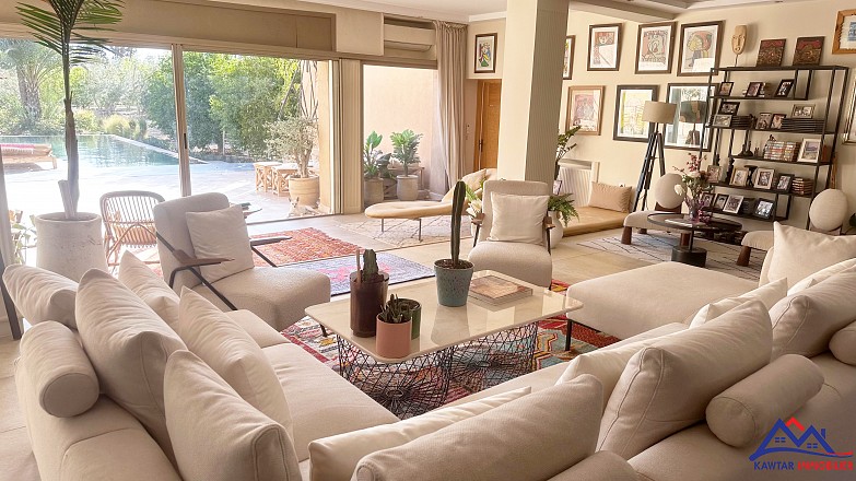 Somptueuse villa à vendre sur la - Route de Fès 9