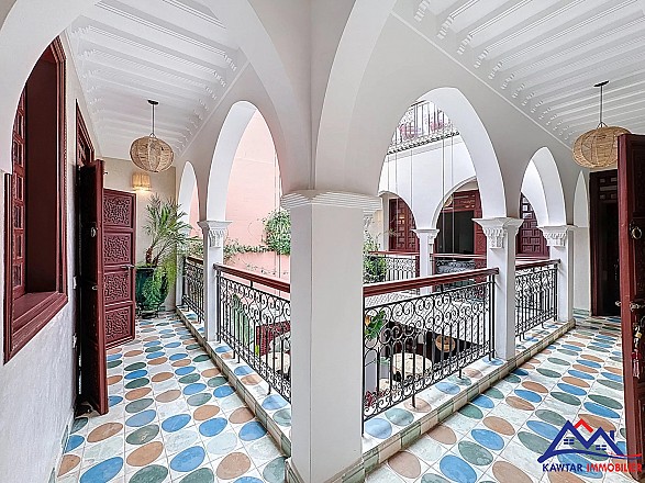 Riad maison d'hôte de charme meublé à vendre – Médina 6