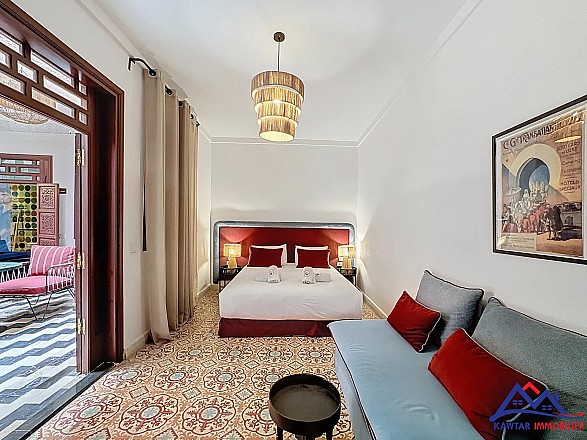 Riad maison d'hôte de charme meublé à vendre – Médina 12