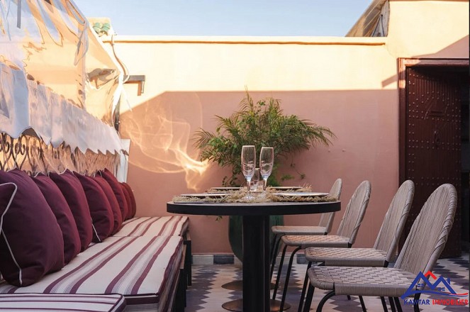 Riad maison d'hôte de charme meublé à vendre – Médina 23
