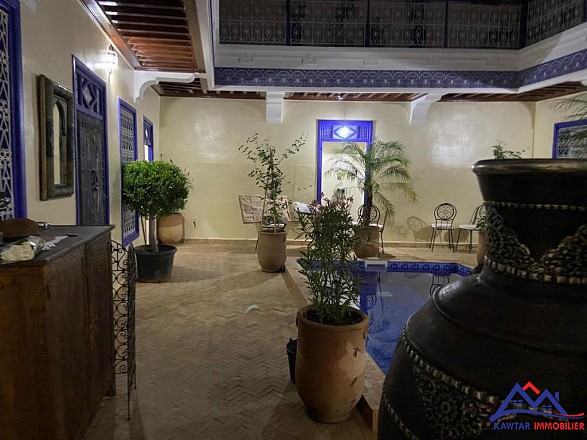 Riad maison d'hôte de charme meublé à vendre – Médina 5