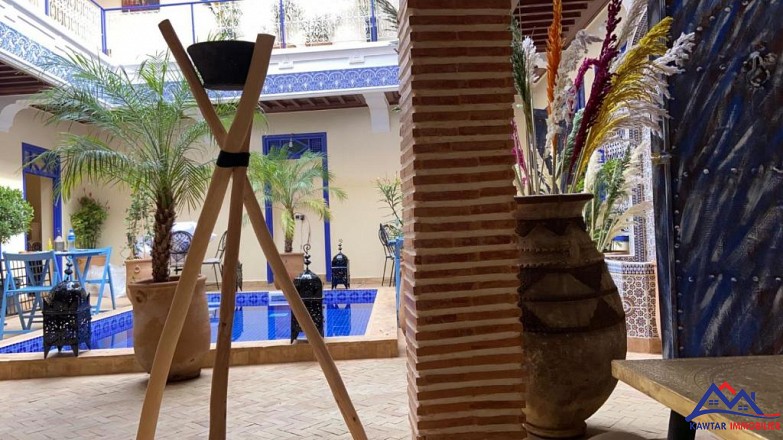 Riad maison d'hôte de charme meublé à vendre – Médina 6