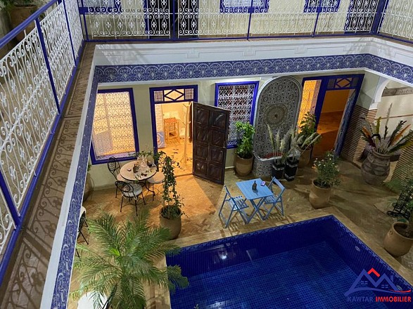 Riad maison d'hôte de charme meublé à vendre – Médina 2