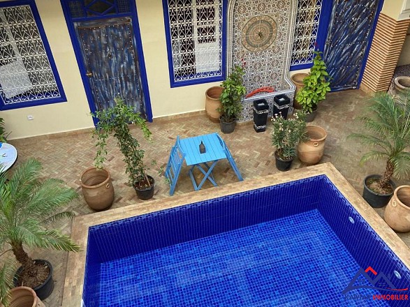Riad maison d'hôte de charme meublé à vendre – Médina 8