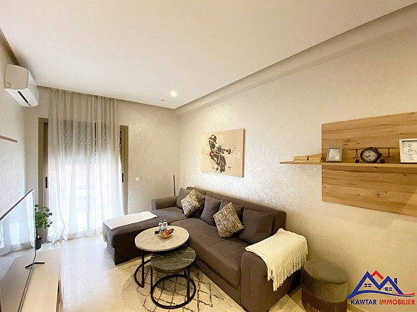 Studio moderne avec balcon au centre de Guéliz 6