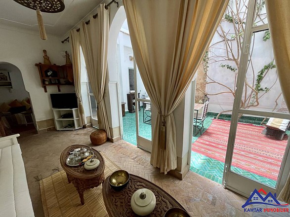 Riad rénové titré à vendre – DAR EL BACHA 5