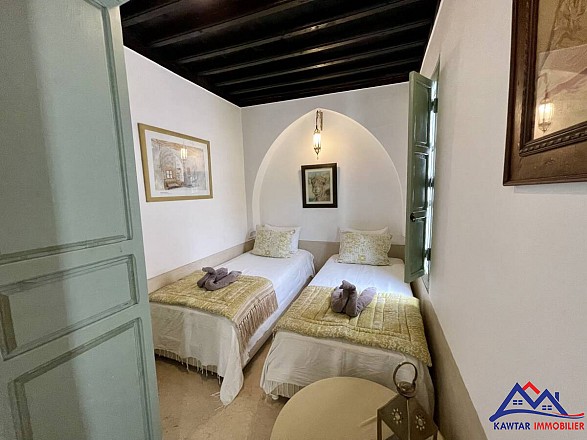 Riad rénové titré à vendre – DAR EL BACHA 12