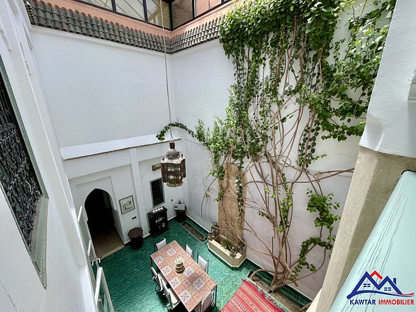 Riad rénové titré à vendre – DAR EL BACHA 4