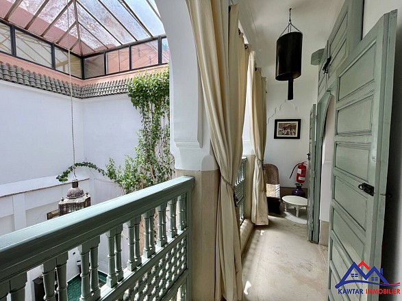 Riad rénové titré à vendre – DAR EL BACHA 14