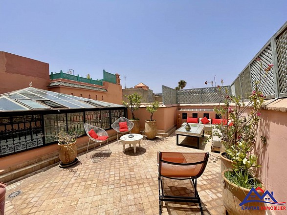 Riad rénové titré à vendre – DAR EL BACHA 16