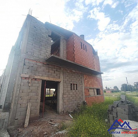 Villa semi-finie à vendre – Route de Tahnaout, km8 – Résidence sécurisée 3