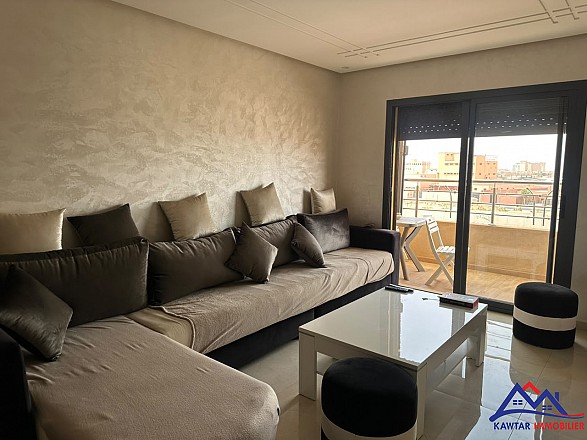 À louer – Appartement meublé – Route de Safi 1