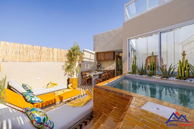 Riad rénové titré à vendre – Riad Zitoun, Médina 11