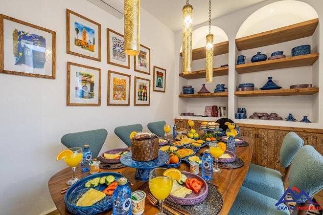 Riad rénové titré à vendre – Riad Zitoun, Médina 6
