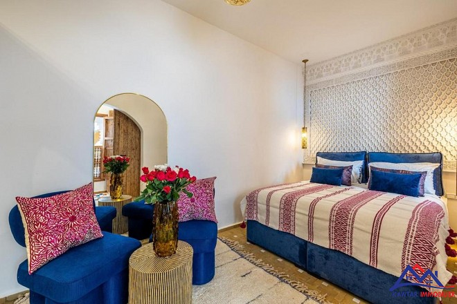 Riad rénové titré à vendre – Riad Zitoun, Médina 8