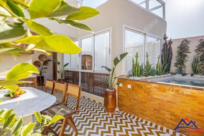 Riad rénové titré à vendre – Riad Zitoun, Médina 12