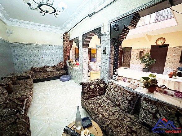 Grand riad titré à rénover à vendre – Quartier Kasbah 4