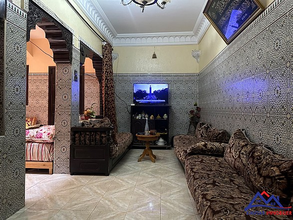 Grand riad titré à rénover à vendre – Quartier Kasbah 5