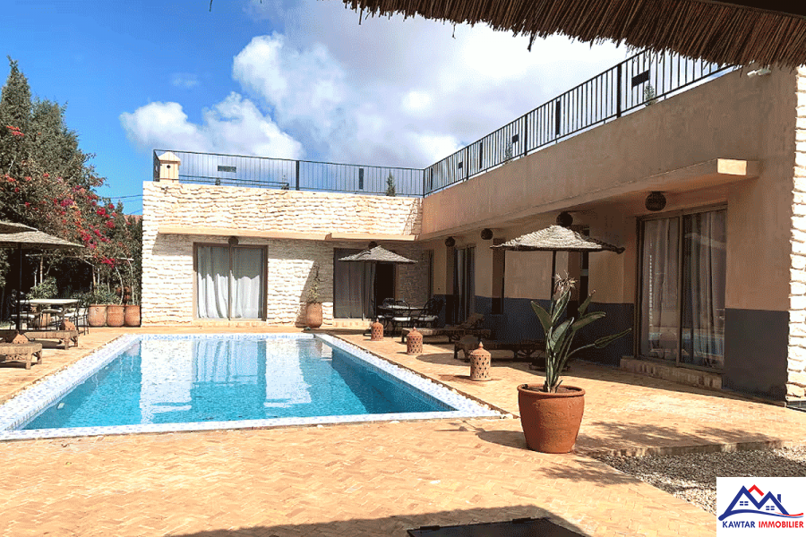 Maison paisible avec piscine privée à 7 minutes d’Essaouira