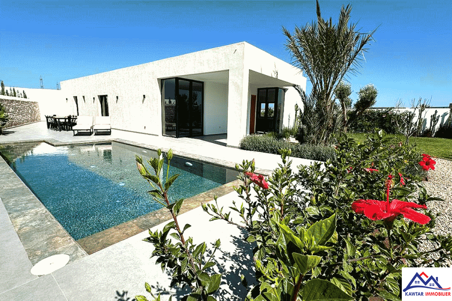À vendre : Villa moderne neuve à 10 km d’Essaouira – Douar Laarab
