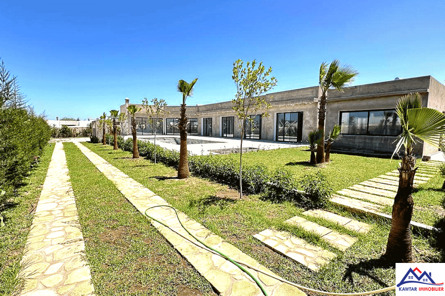 Villa d’Exception en Phase de Finition à Douar Laarab, à 10 Minutes d’Essaouira