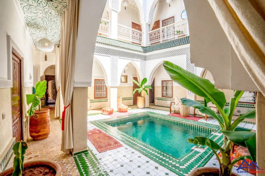 Riad d’Exception à Vendre – Maison d’Hôtes
