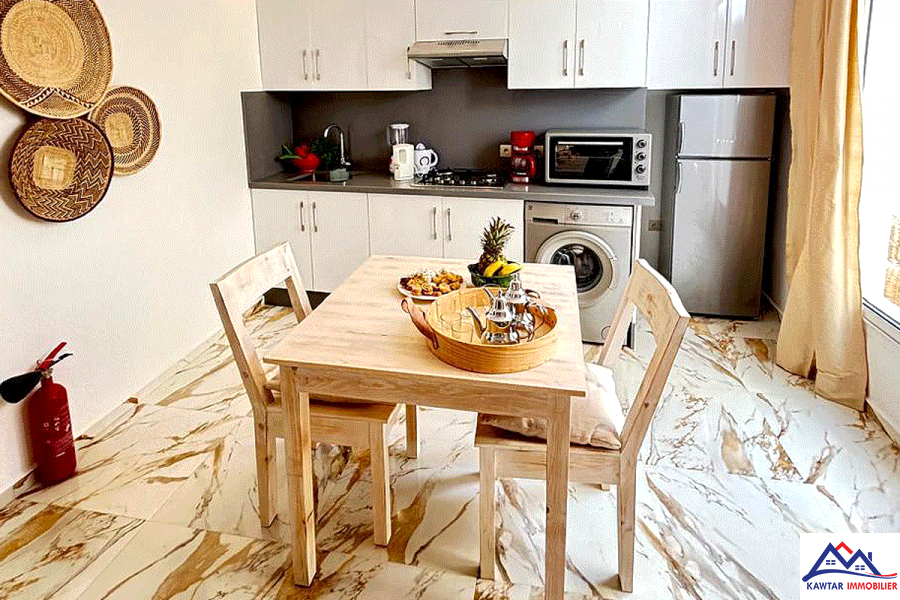 Appartement moderne meublé à deux pas de la plage – Quartier des Dunes