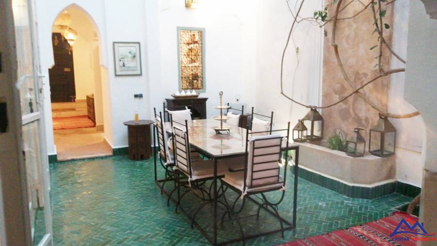 Riad rénové titré à vendre – DAR EL BACHA