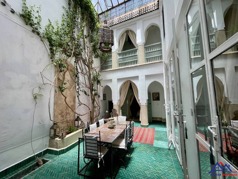 Riad rénové titré à vendre – DAR EL BACHA