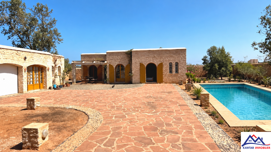 Villa Meublée en Location Longue Durée - 12 km d'Essaouira, Douar Laaraich